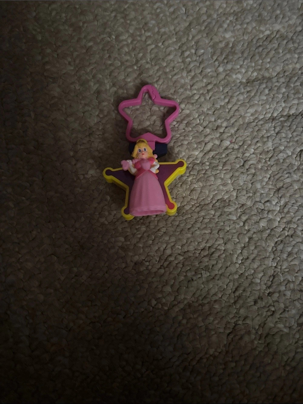 McDonald's The Super Mario Galaxy Movie Happy Meal Toy - Princess Peach Princess